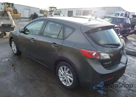 2012 Mazda Mazda3 I Touring from USA, damaged, VIN JM1BL1L80C1661002